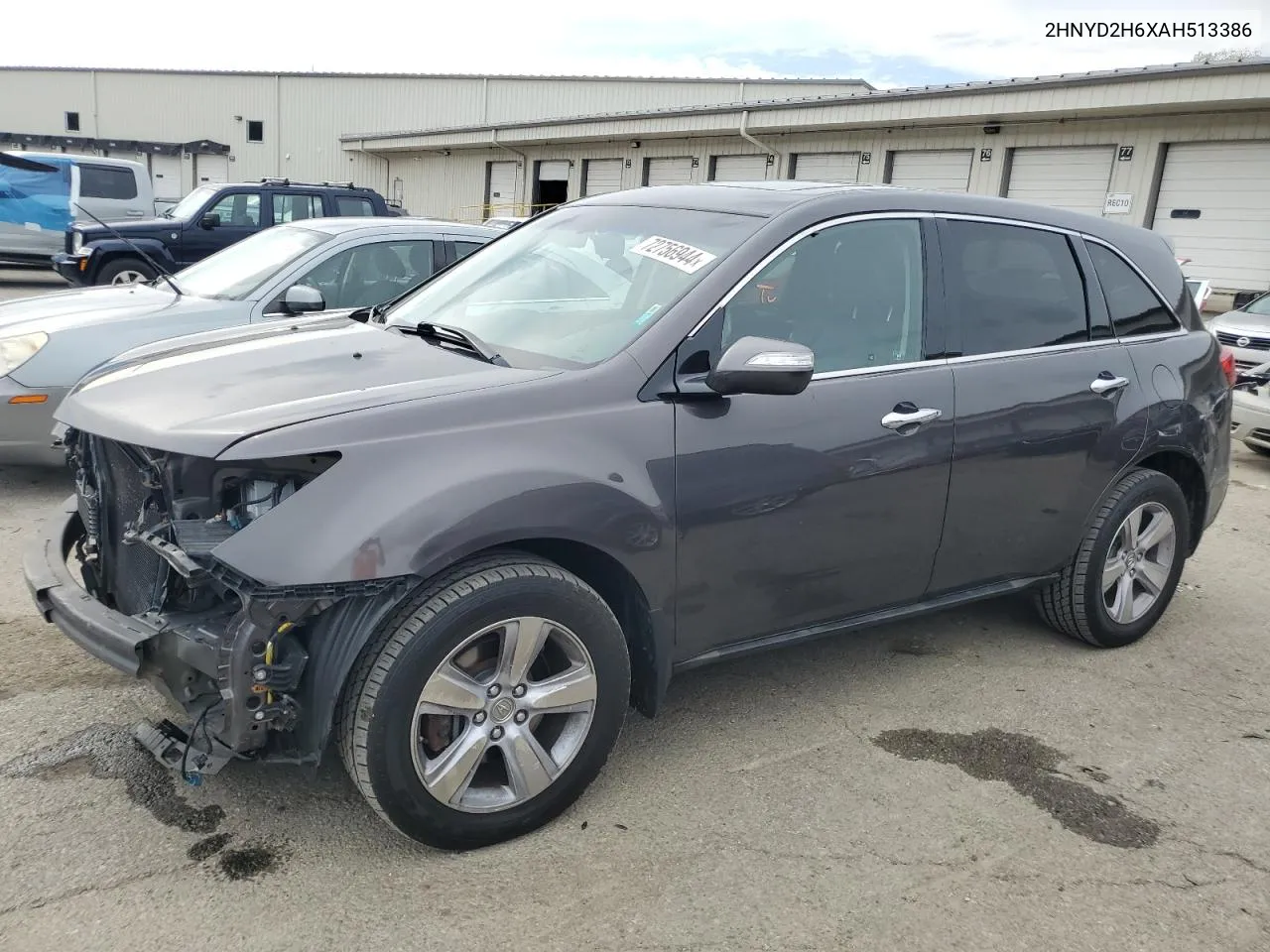 2010 Acura Mdx Technology VIN: 2HNYD2H6XAH513386 Lot: 72756944