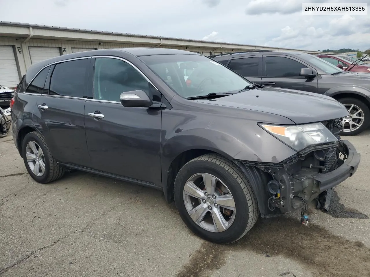 2010 Acura Mdx Technology VIN: 2HNYD2H6XAH513386 Lot: 72756944