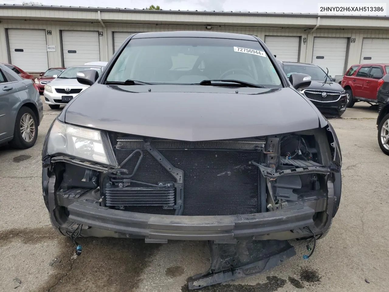 2010 Acura Mdx Technology VIN: 2HNYD2H6XAH513386 Lot: 72756944