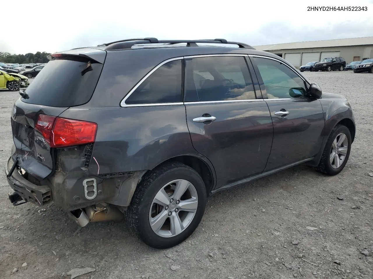 2010 Acura Mdx Technology VIN: 2HNYD2H64AH522343 Lot: 72811924