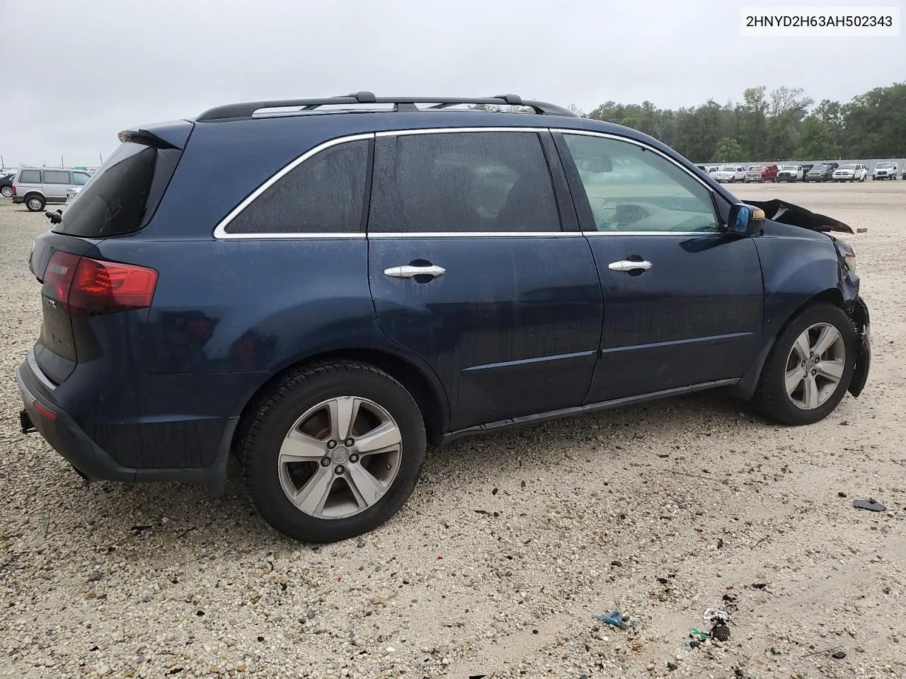 2010 Acura Mdx Technology VIN: 2HNYD2H63AH502343 Lot: 73193014