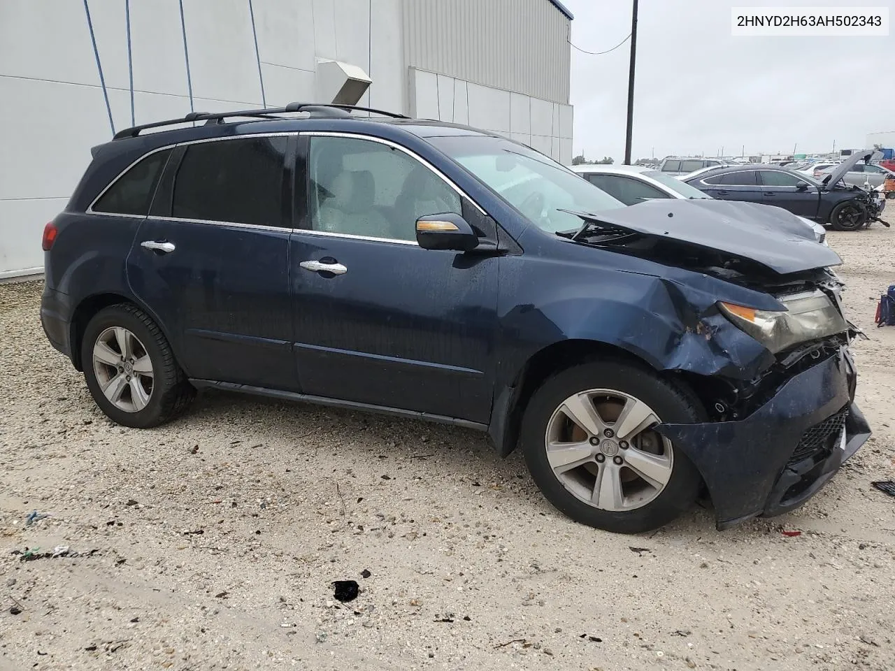 2010 Acura Mdx Technology VIN: 2HNYD2H63AH502343 Lot: 73193014