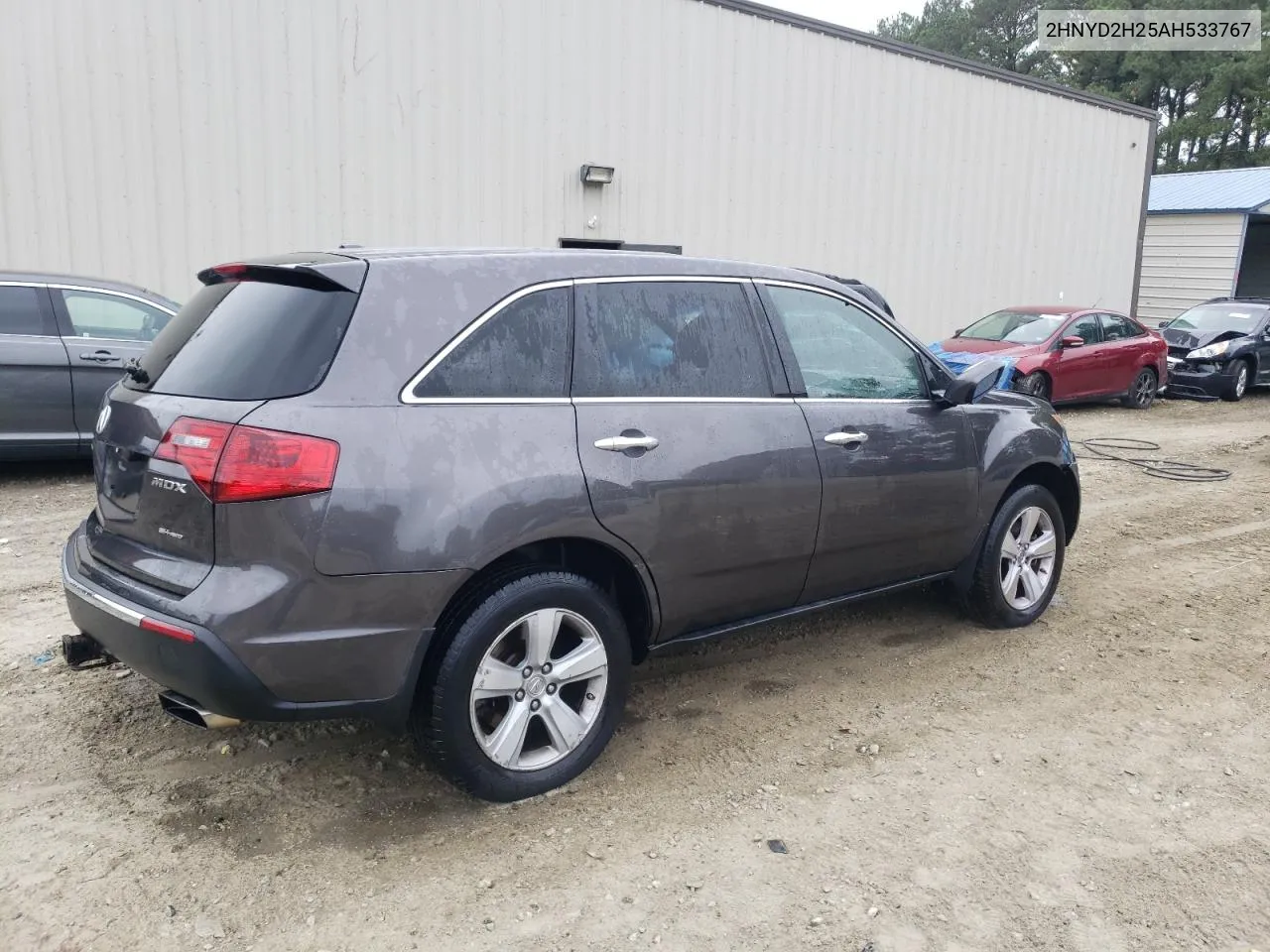 2010 Acura Mdx VIN: 2HNYD2H25AH533767 Lot: 73209924