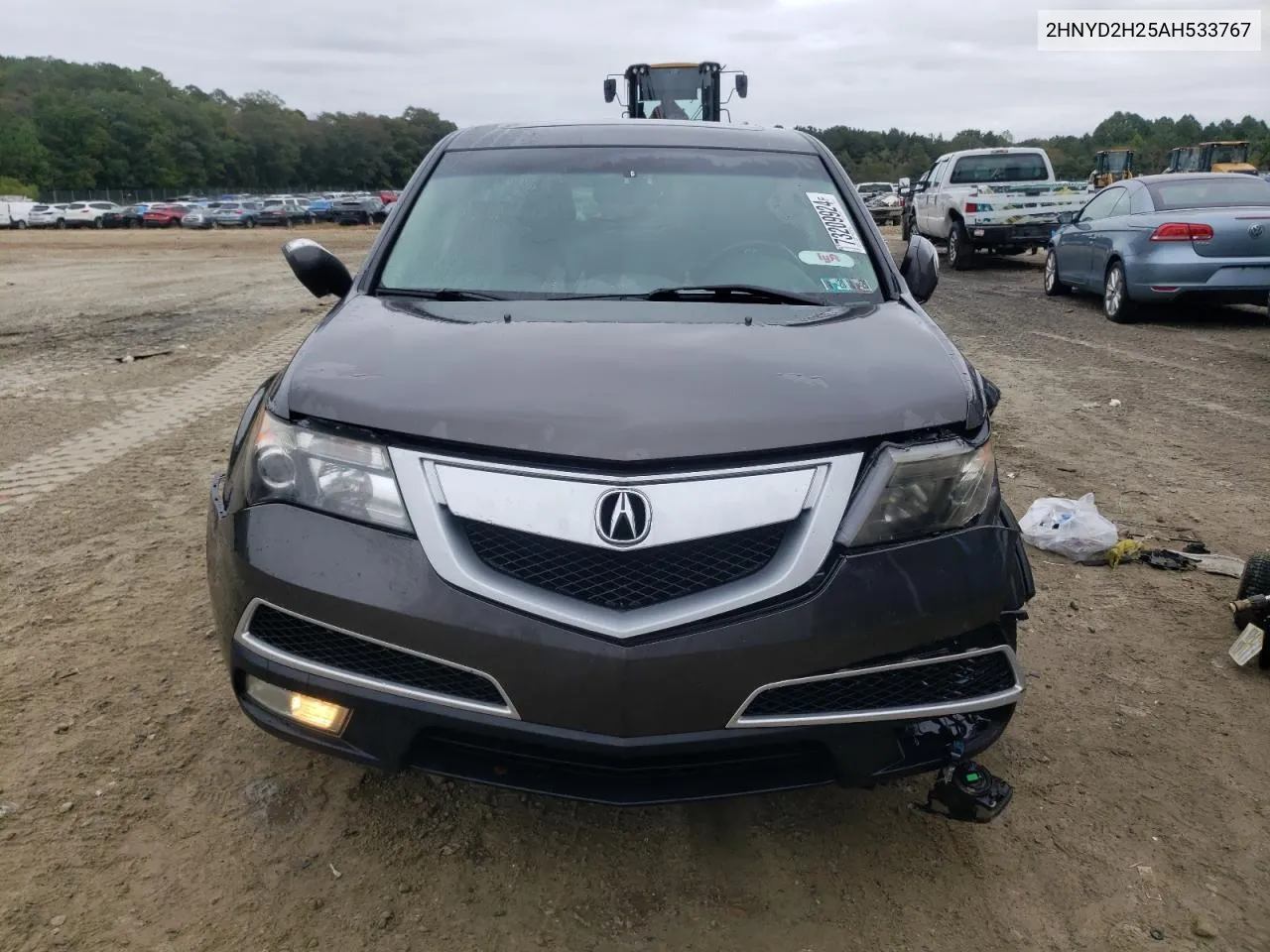 2010 Acura Mdx VIN: 2HNYD2H25AH533767 Lot: 73209924