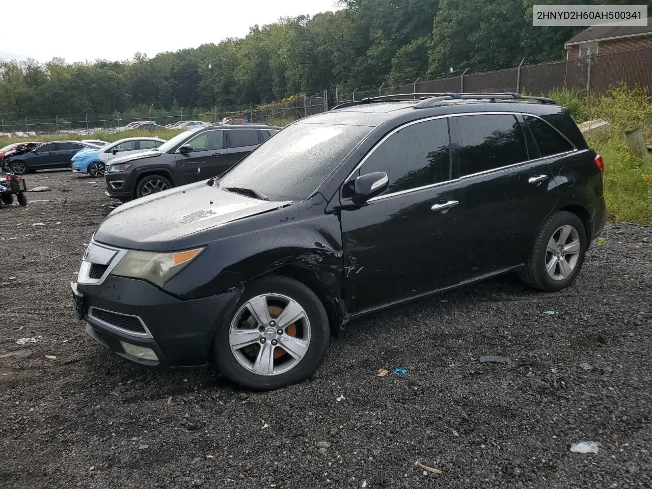 2010 Acura Mdx Technology VIN: 2HNYD2H60AH500341 Lot: 73469324