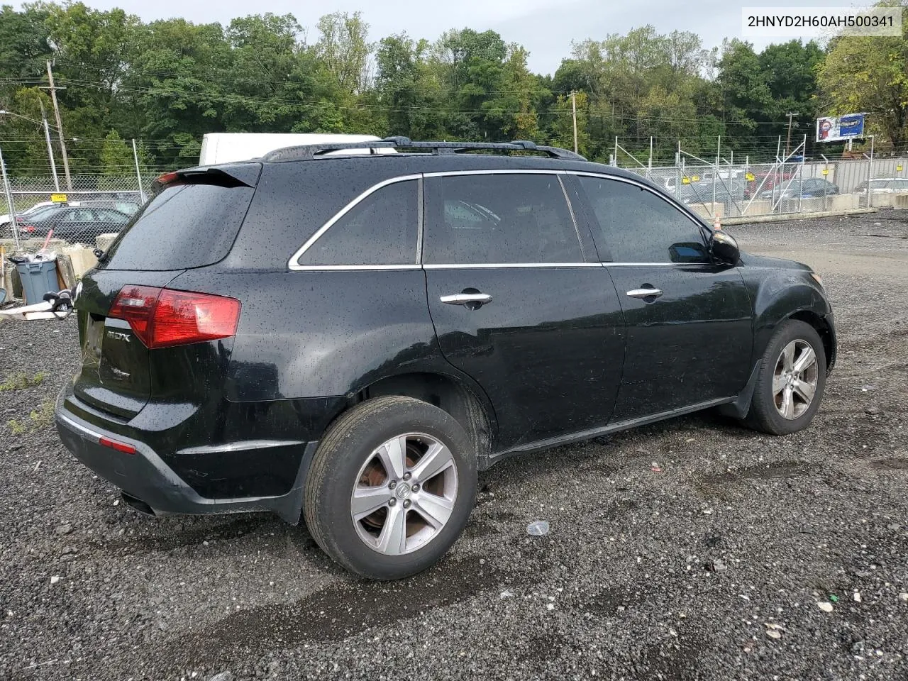 2010 Acura Mdx Technology VIN: 2HNYD2H60AH500341 Lot: 73469324