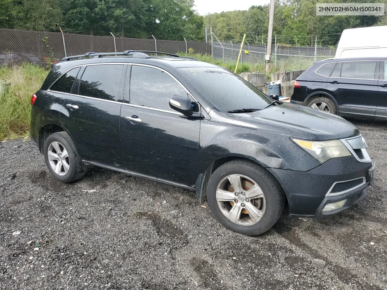 2010 Acura Mdx Technology VIN: 2HNYD2H60AH500341 Lot: 73469324