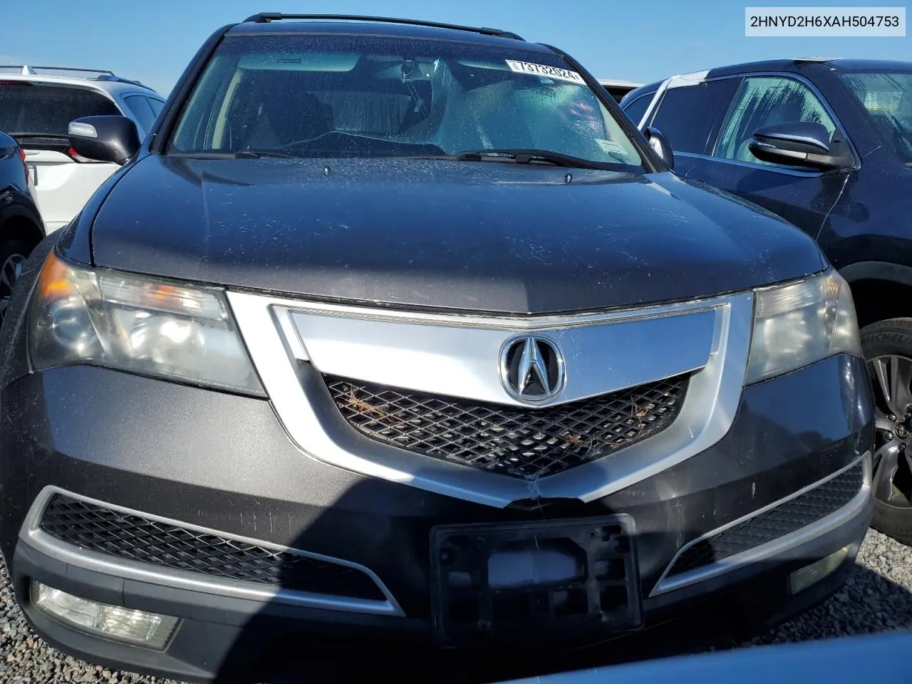 2010 Acura Mdx Technology VIN: 2HNYD2H6XAH504753 Lot: 73732024