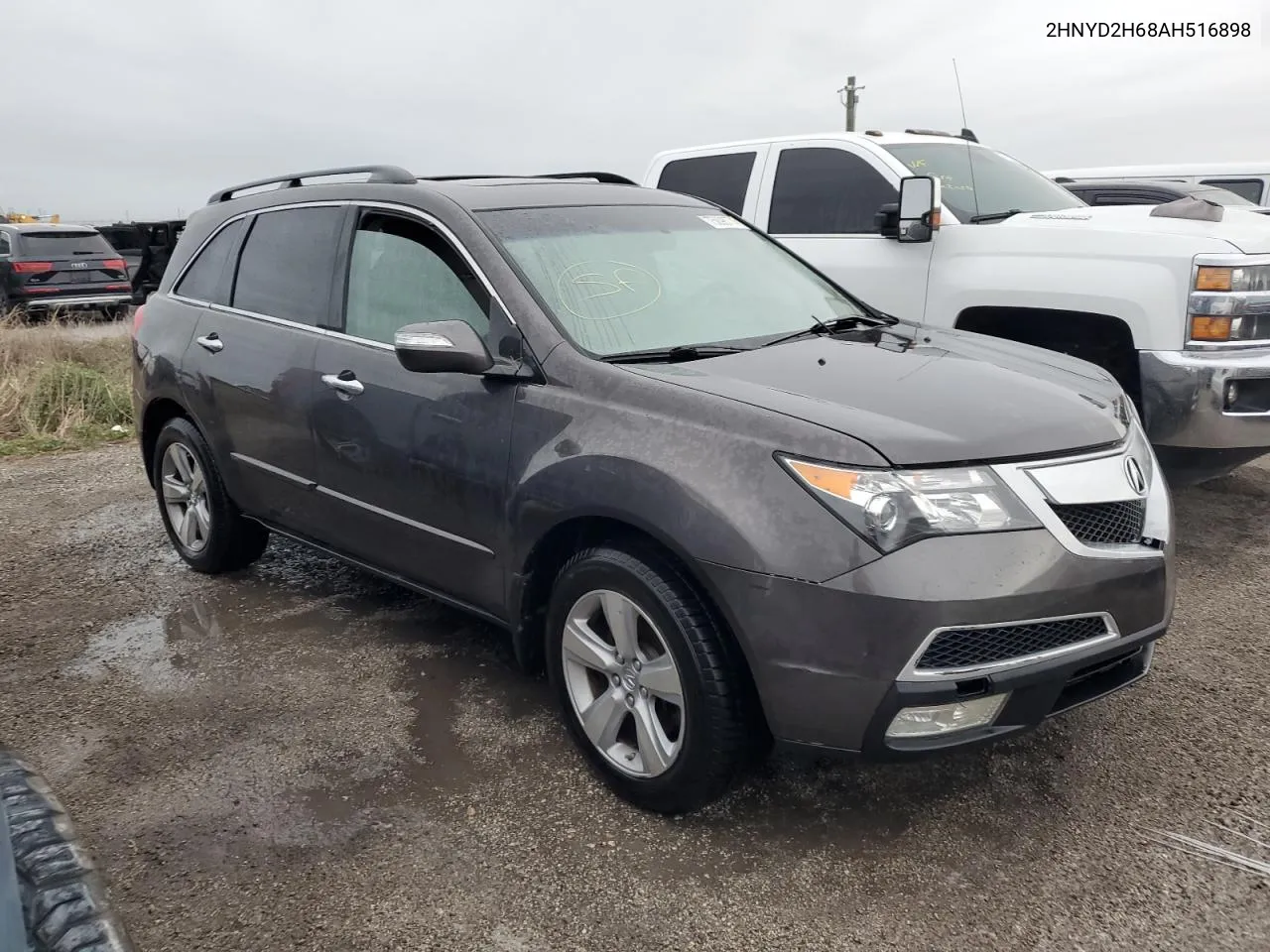 2010 Acura Mdx Technology VIN: 2HNYD2H68AH516898 Lot: 75098774