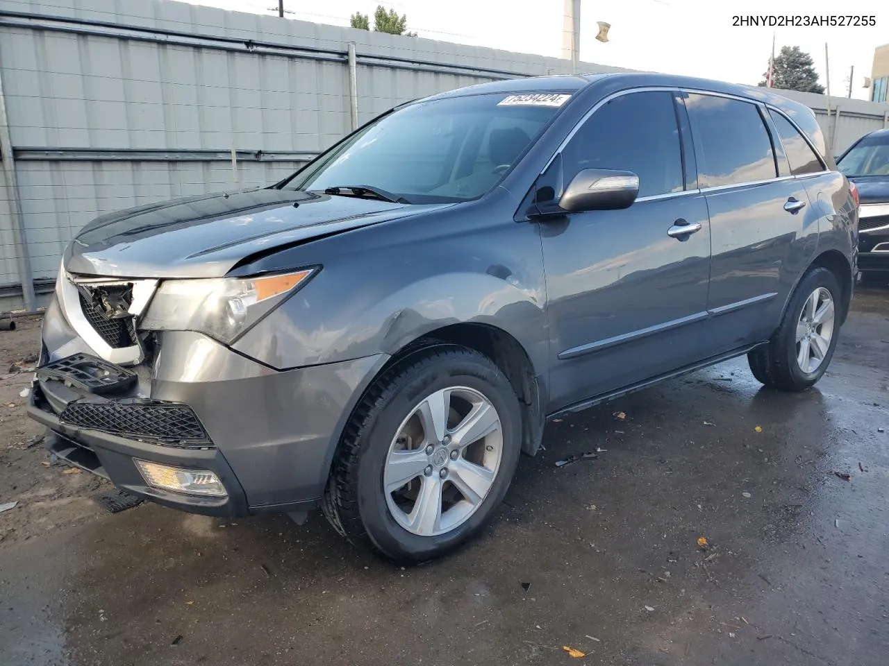 2010 Acura Mdx VIN: 2HNYD2H23AH527255 Lot: 75234224