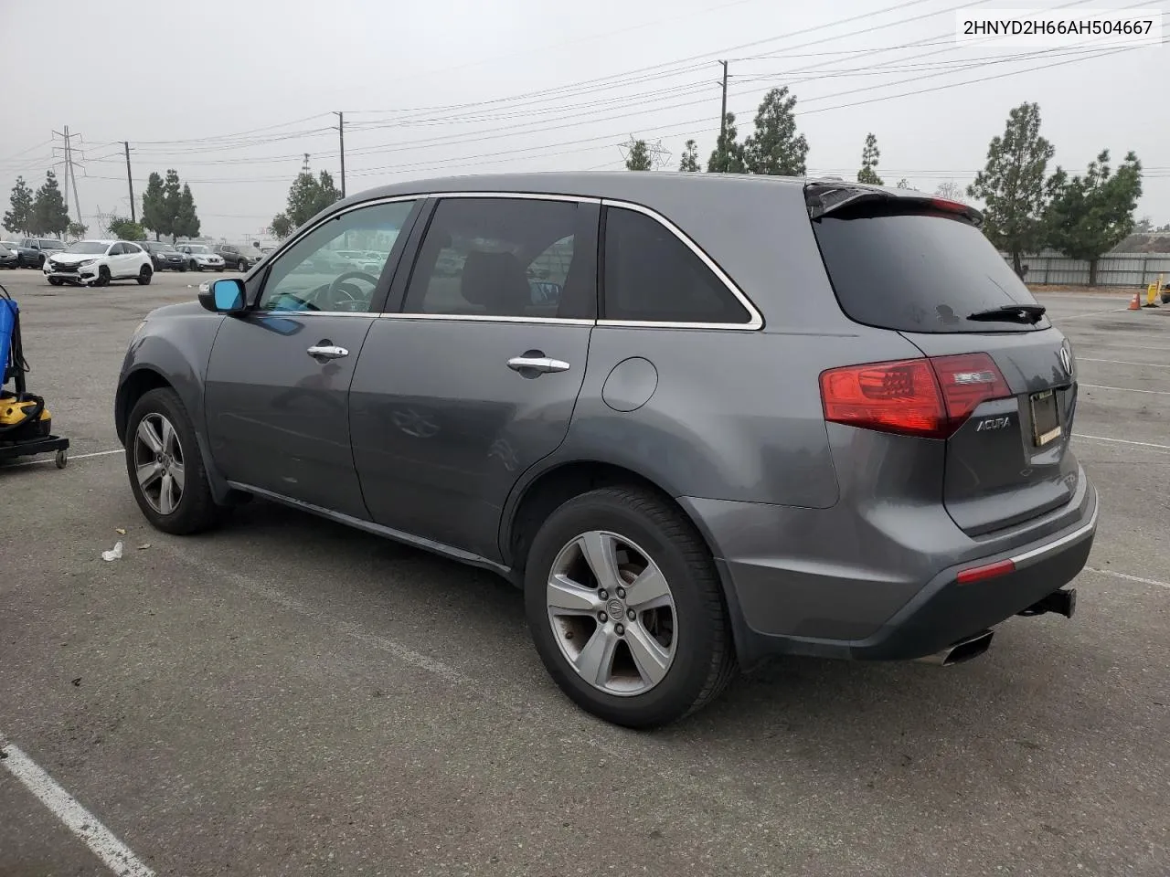 2010 Acura Mdx Technology VIN: 2HNYD2H66AH504667 Lot: 75752454