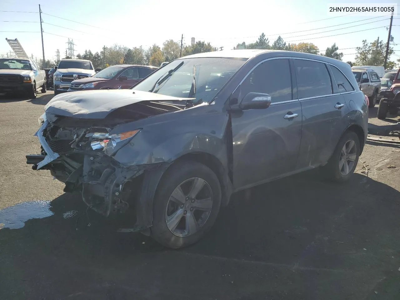 2010 Acura Mdx Technology VIN: 2HNYD2H65AH510055 Lot: 76076414