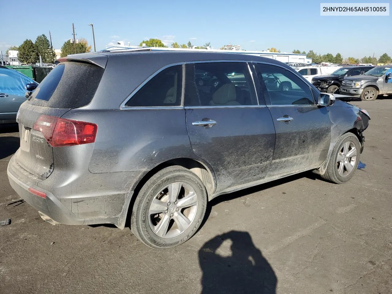 2010 Acura Mdx Technology VIN: 2HNYD2H65AH510055 Lot: 76076414