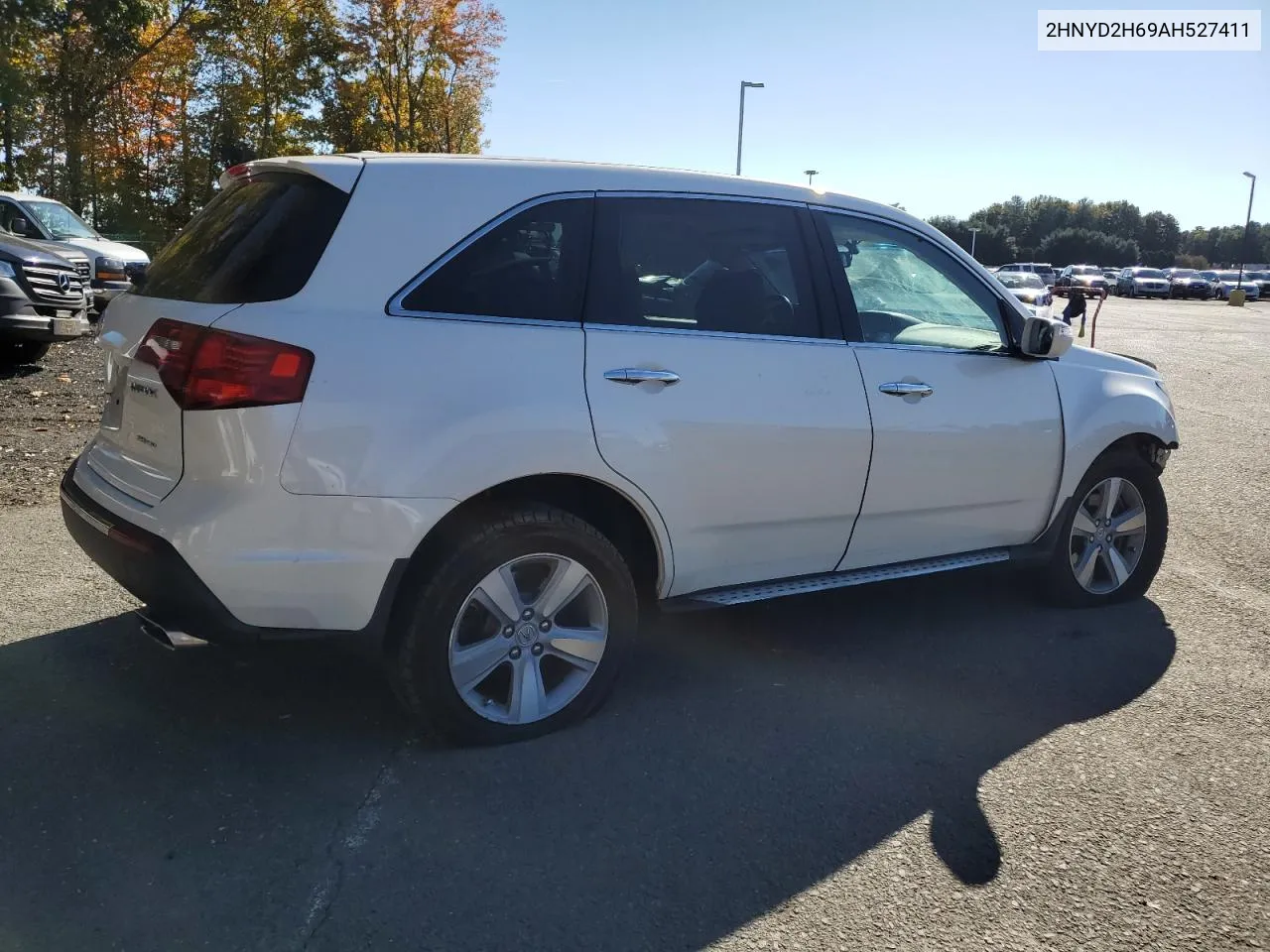 2010 Acura Mdx Technology VIN: 2HNYD2H69AH527411 Lot: 76467004