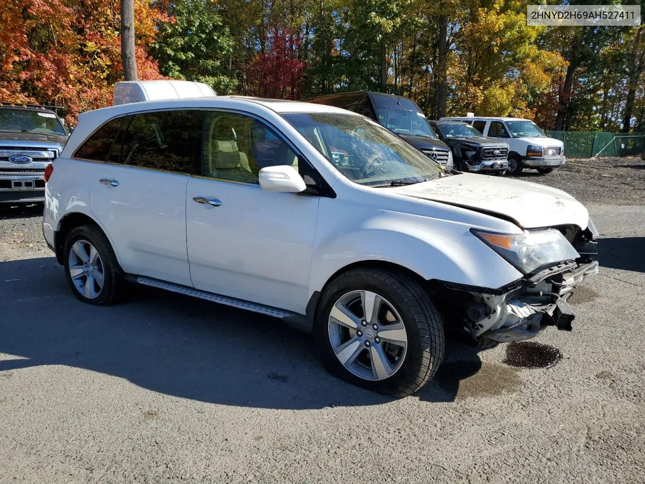 2010 Acura Mdx Technology VIN: 2HNYD2H69AH527411 Lot: 76467004