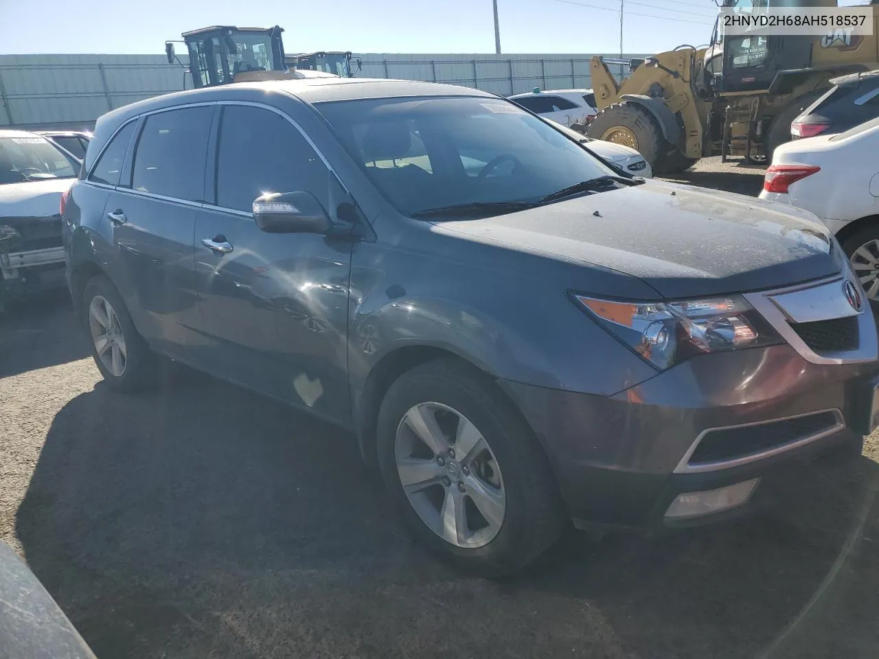 2010 Acura Mdx Technology VIN: 2HNYD2H68AH518537 Lot: 76590424