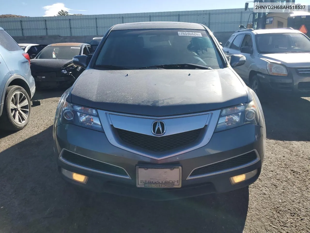 2010 Acura Mdx Technology VIN: 2HNYD2H68AH518537 Lot: 76590424