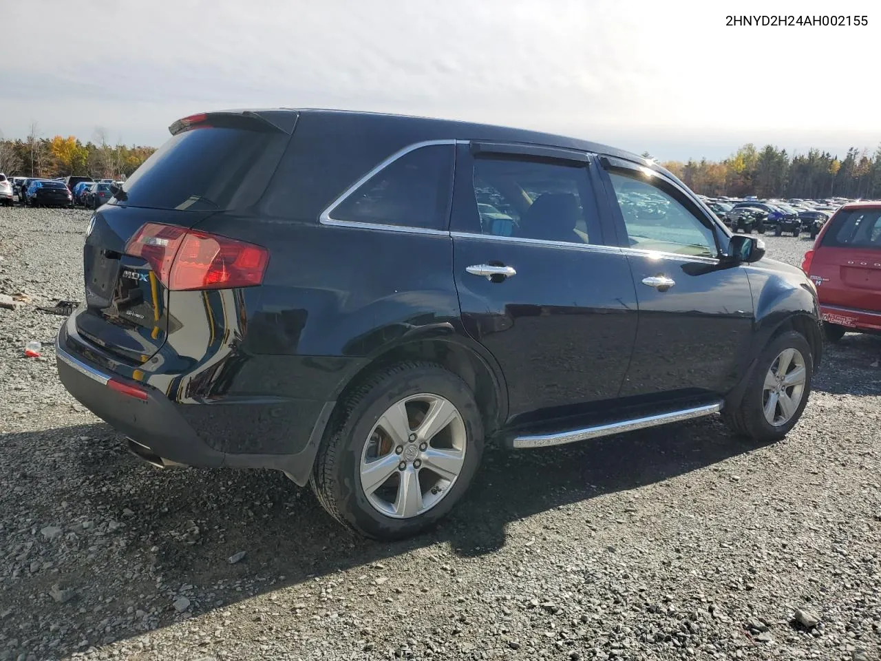 2010 Acura Mdx VIN: 2HNYD2H24AH002155 Lot: 76674094