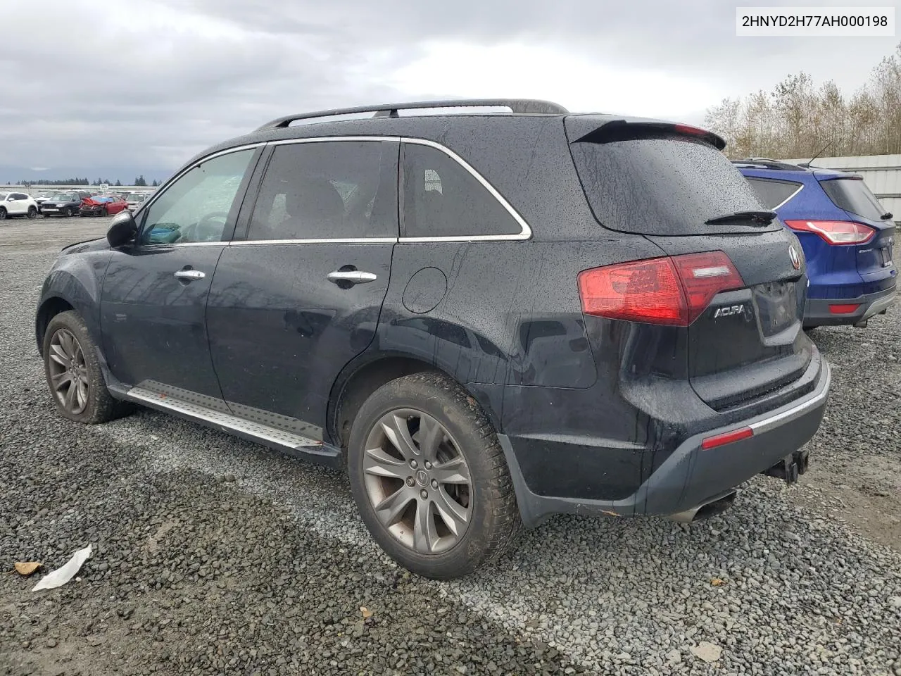 2010 Acura Mdx Advance VIN: 2HNYD2H77AH000198 Lot: 77285064