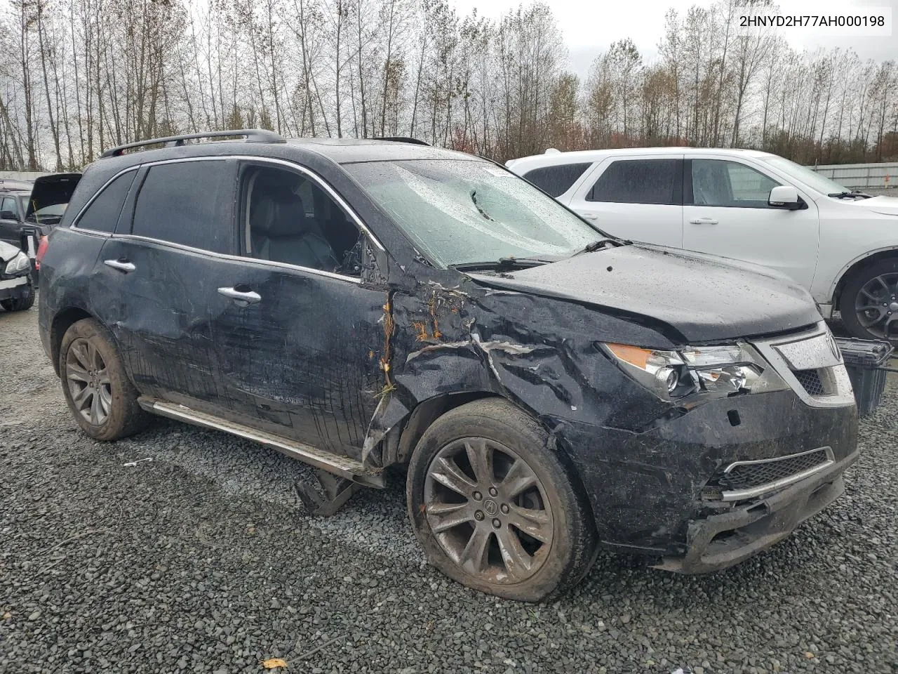 2010 Acura Mdx Advance VIN: 2HNYD2H77AH000198 Lot: 77285064