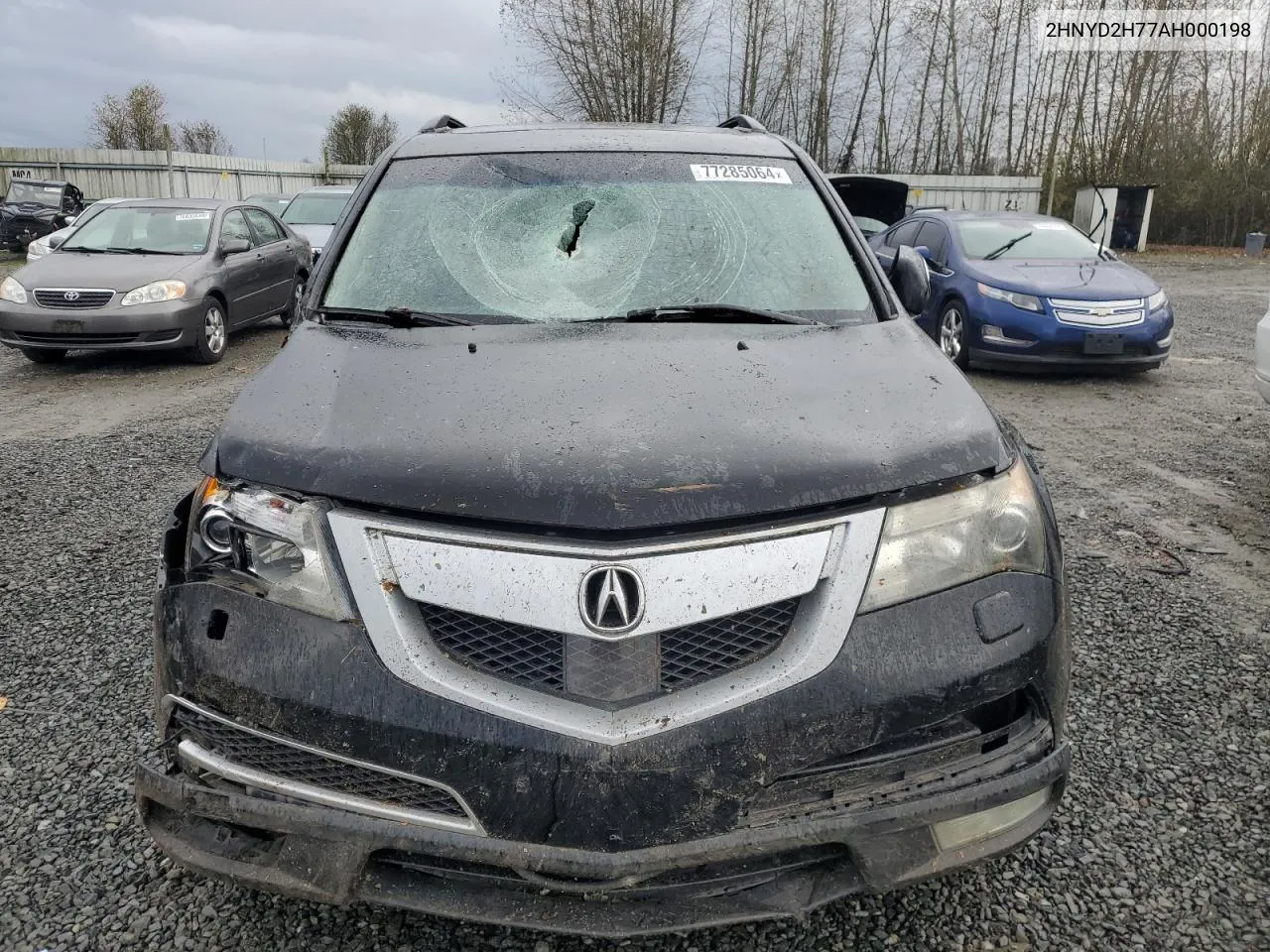 2010 Acura Mdx Advance VIN: 2HNYD2H77AH000198 Lot: 77285064