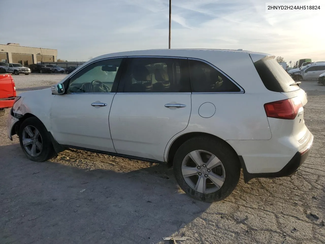 2010 Acura Mdx VIN: 2HNYD2H24AH518824 Lot: 77365614