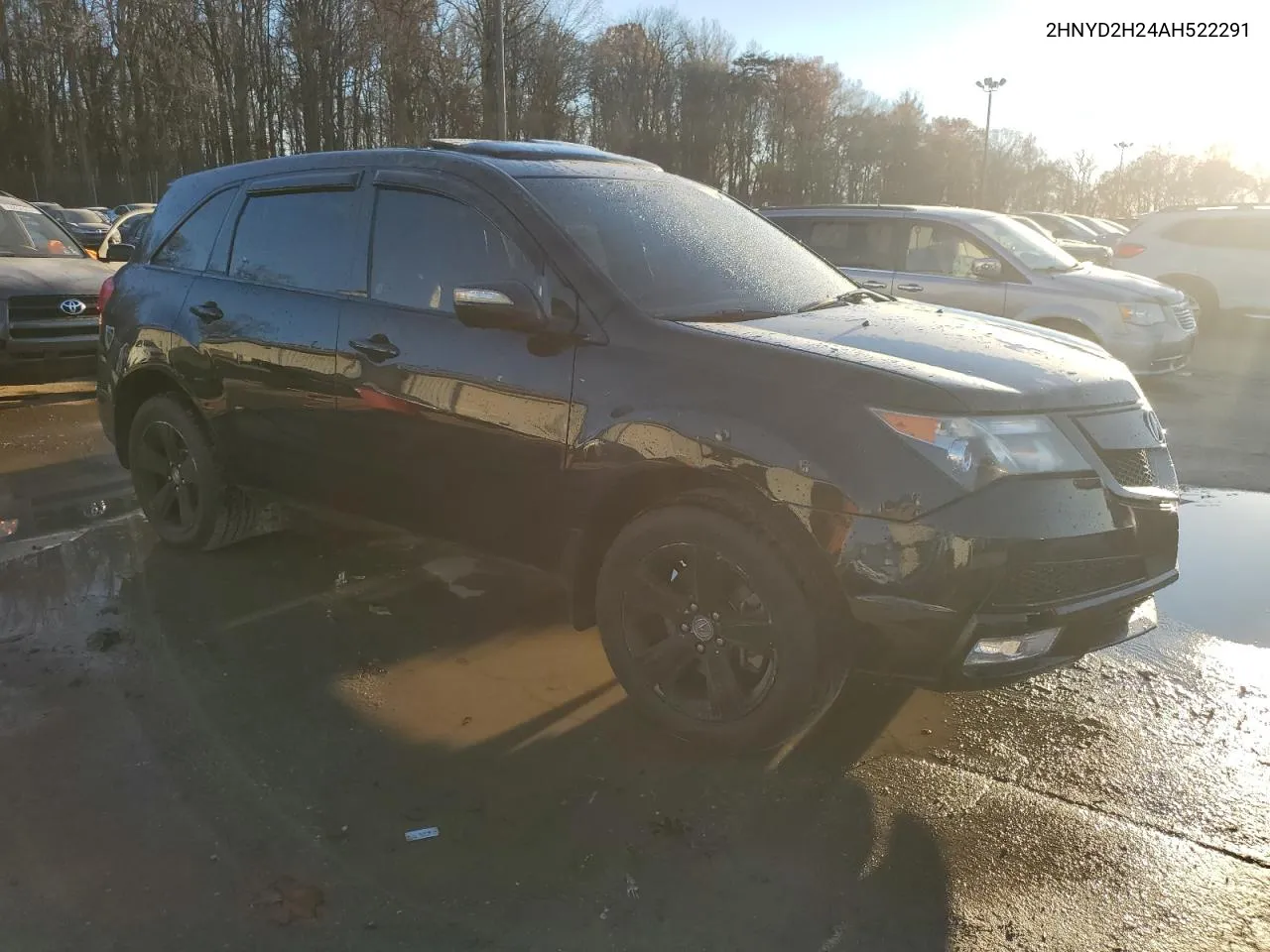 2010 Acura Mdx VIN: 2HNYD2H24AH522291 Lot: 78000154