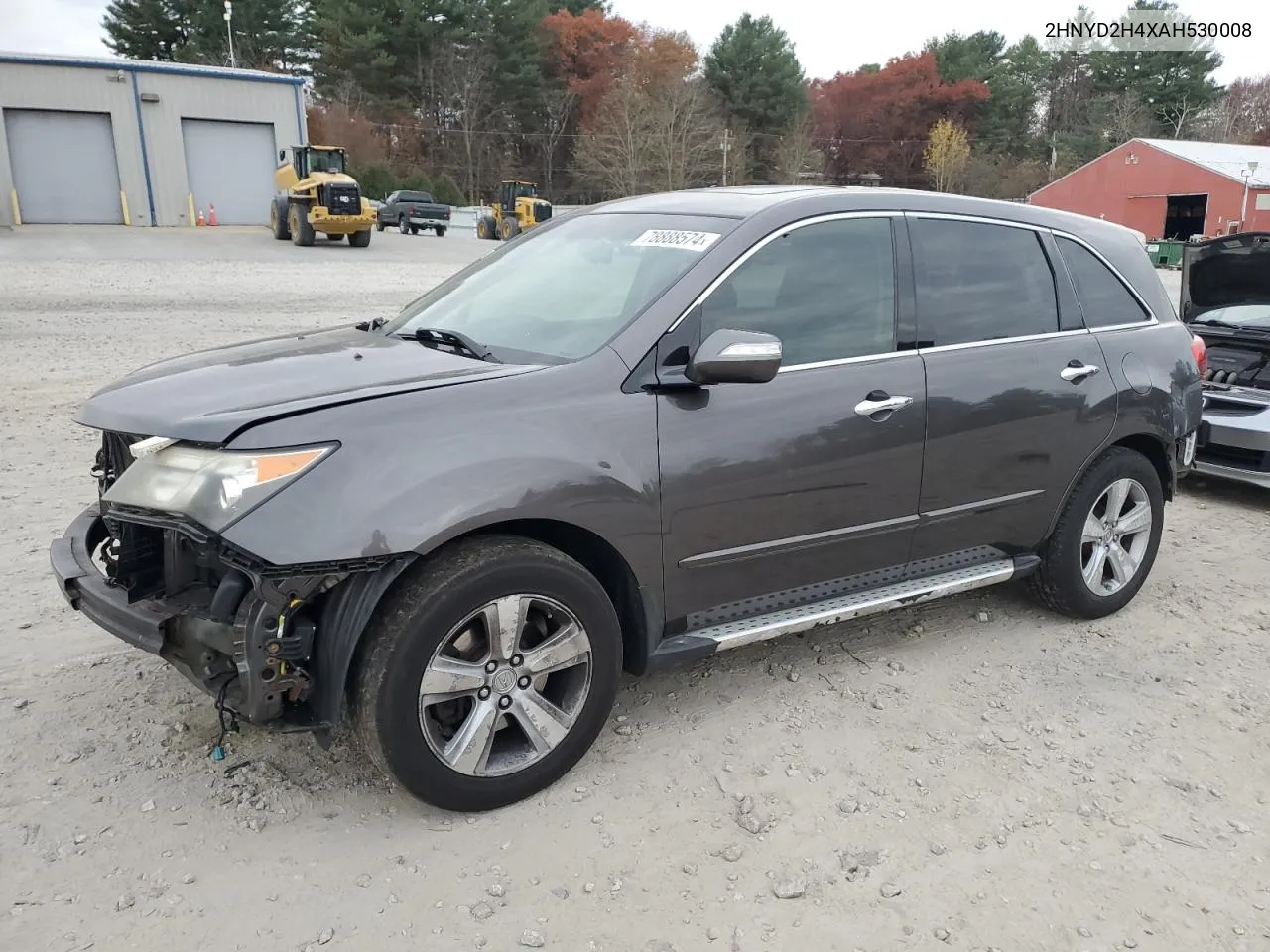 2010 Acura Mdx Technology VIN: 2HNYD2H4XAH530008 Lot: 78888574