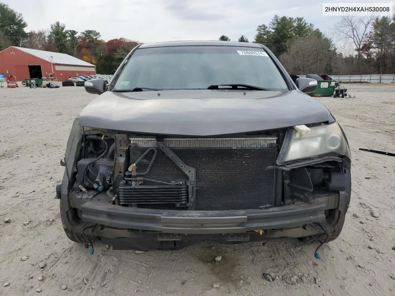 2010 Acura Mdx Technology VIN: 2HNYD2H4XAH530008 Lot: 78888574