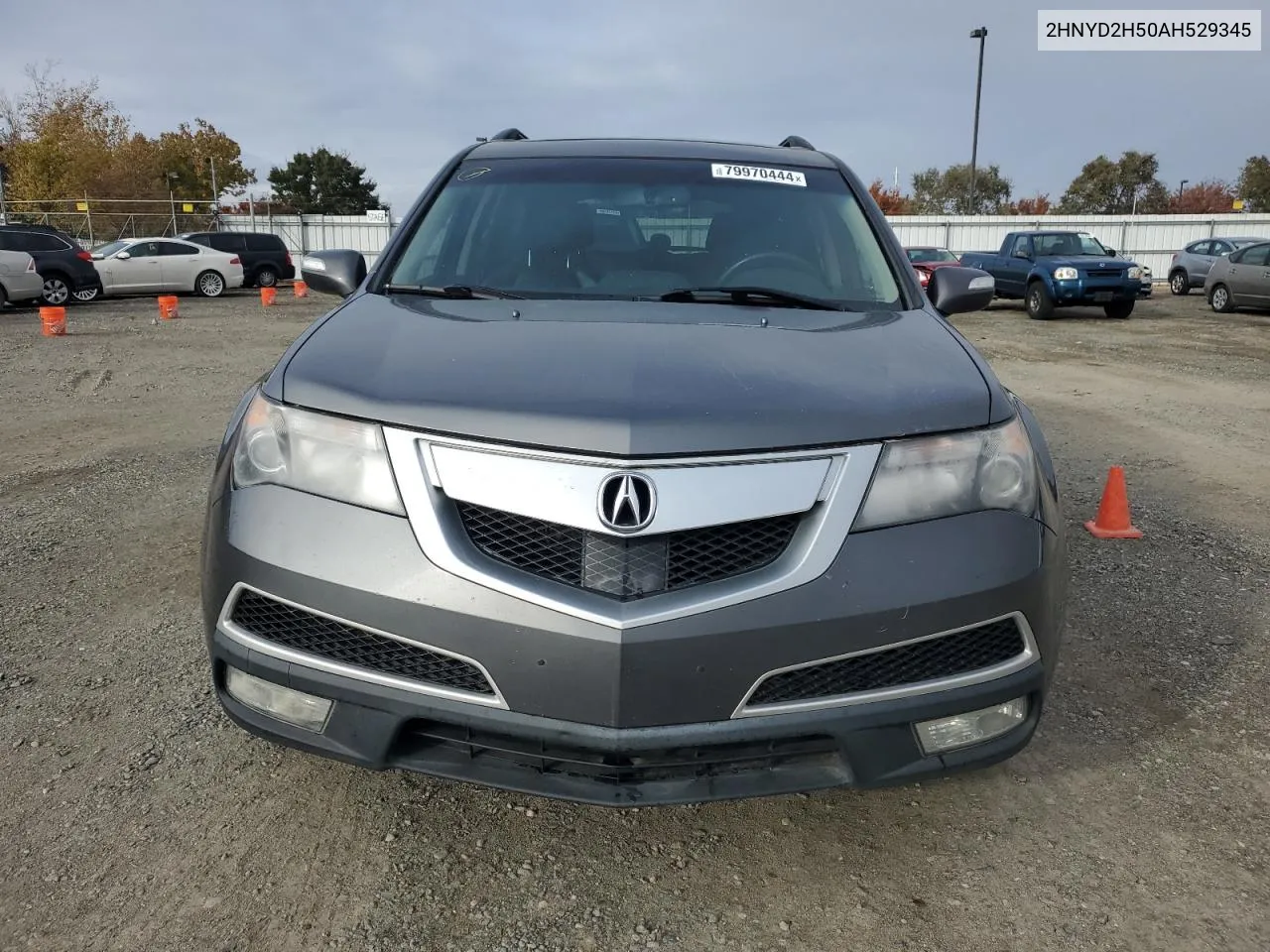 2010 Acura Mdx Advance VIN: 2HNYD2H50AH529345 Lot: 79970444