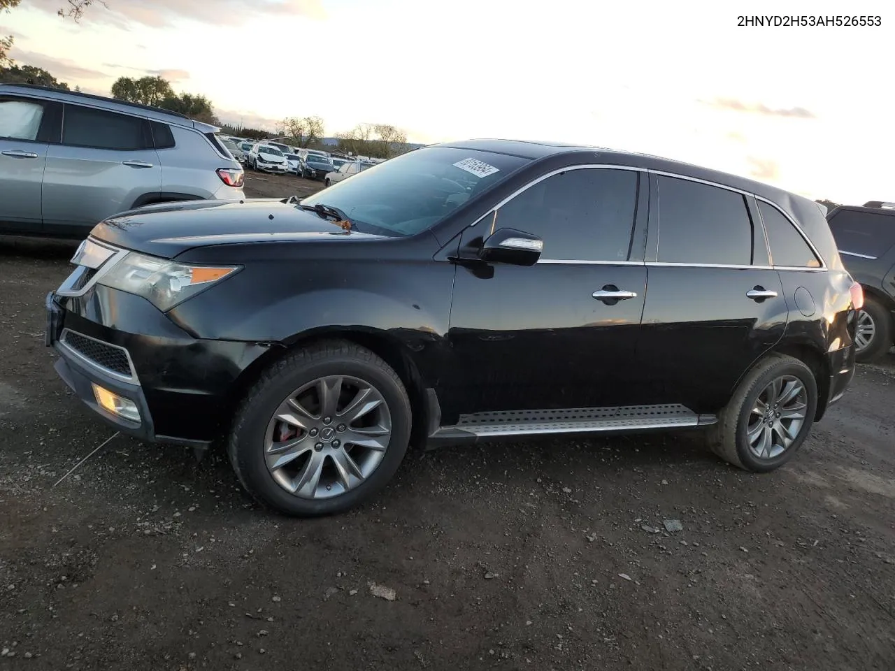 2010 Acura Mdx Advance VIN: 2HNYD2H53AH526553 Lot: 80163964