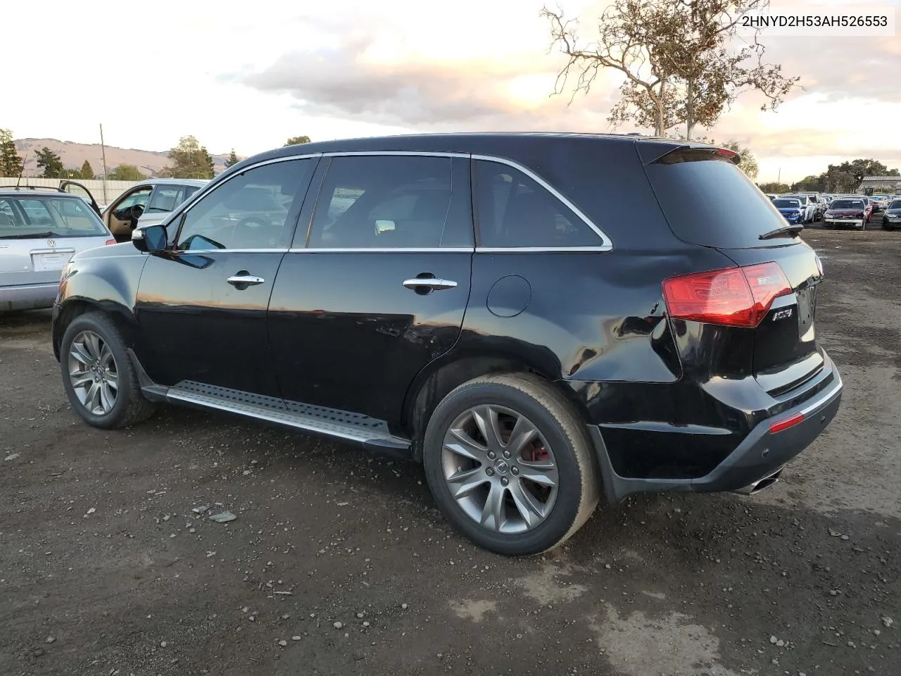 2010 Acura Mdx Advance VIN: 2HNYD2H53AH526553 Lot: 80163964