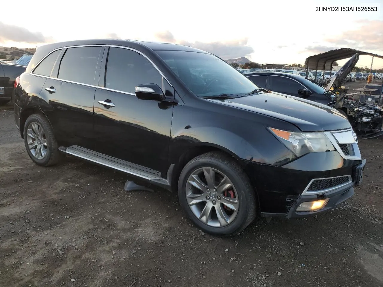 2010 Acura Mdx Advance VIN: 2HNYD2H53AH526553 Lot: 80163964