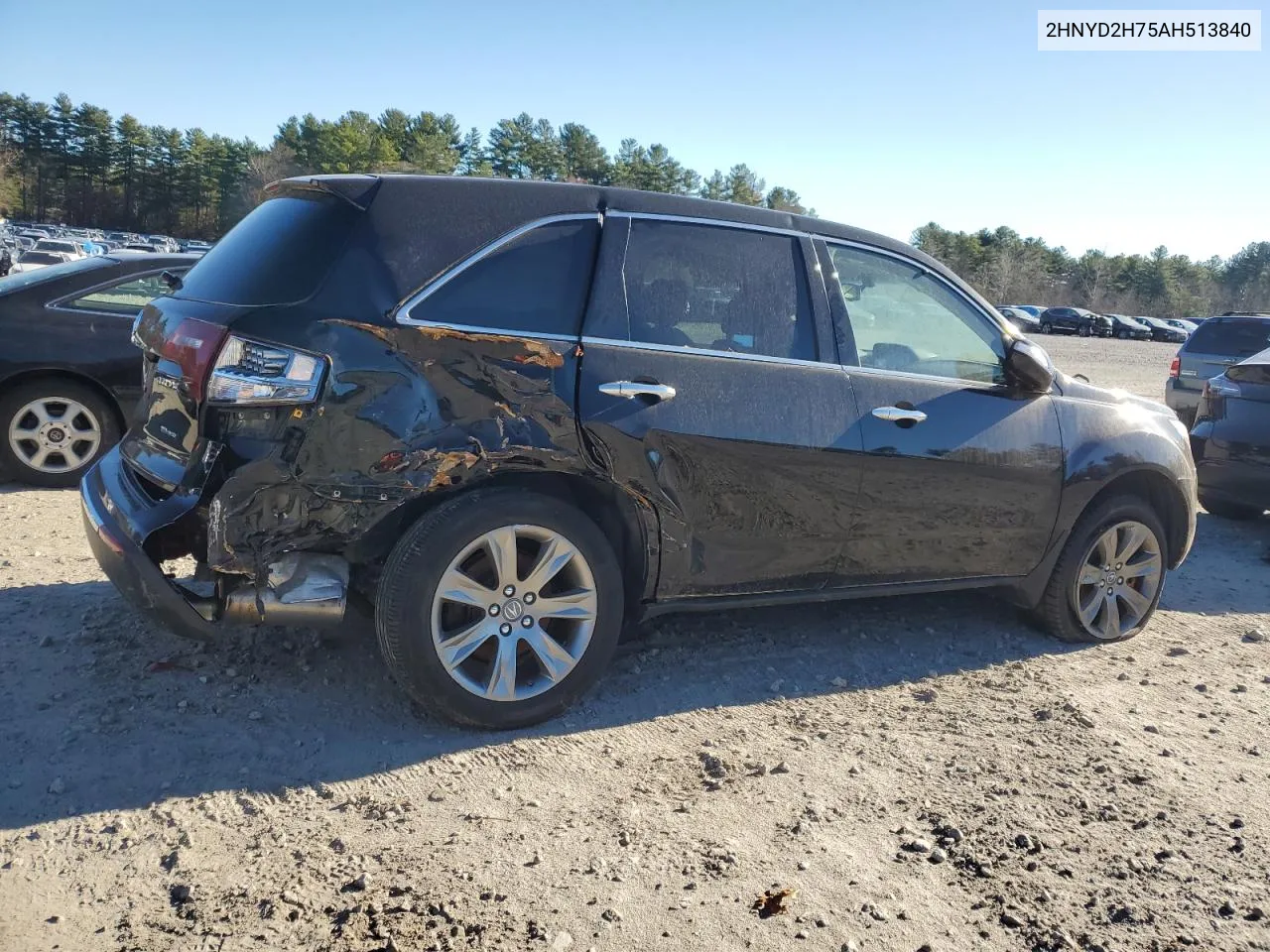 2010 Acura Mdx Advance VIN: 2HNYD2H75AH513840 Lot: 80759264