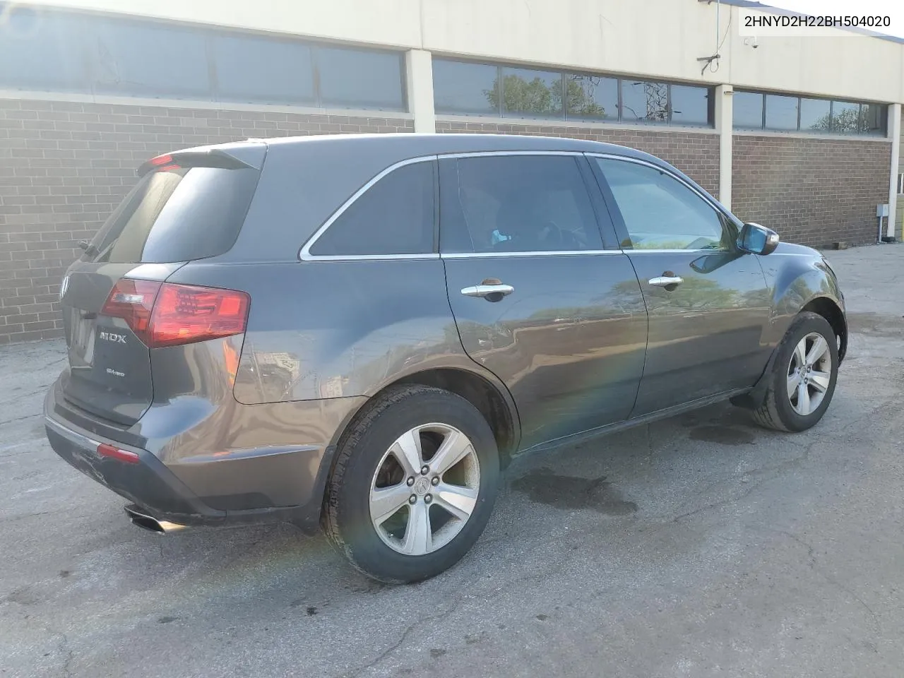 2011 Acura Mdx VIN: 2HNYD2H22BH504020 Lot: 41025744