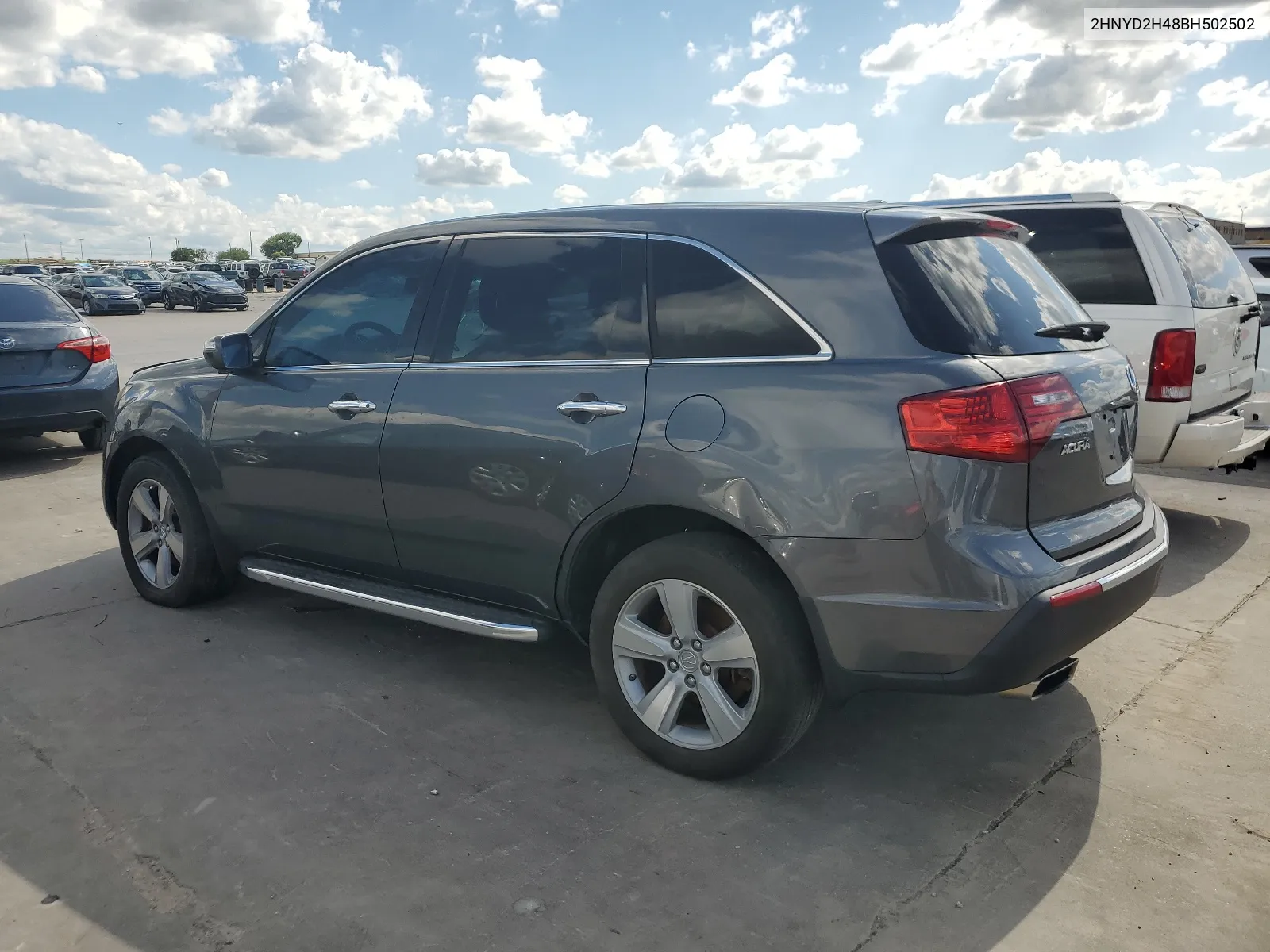 2011 Acura Mdx Technology VIN: 2HNYD2H48BH502502 Lot: 55508764