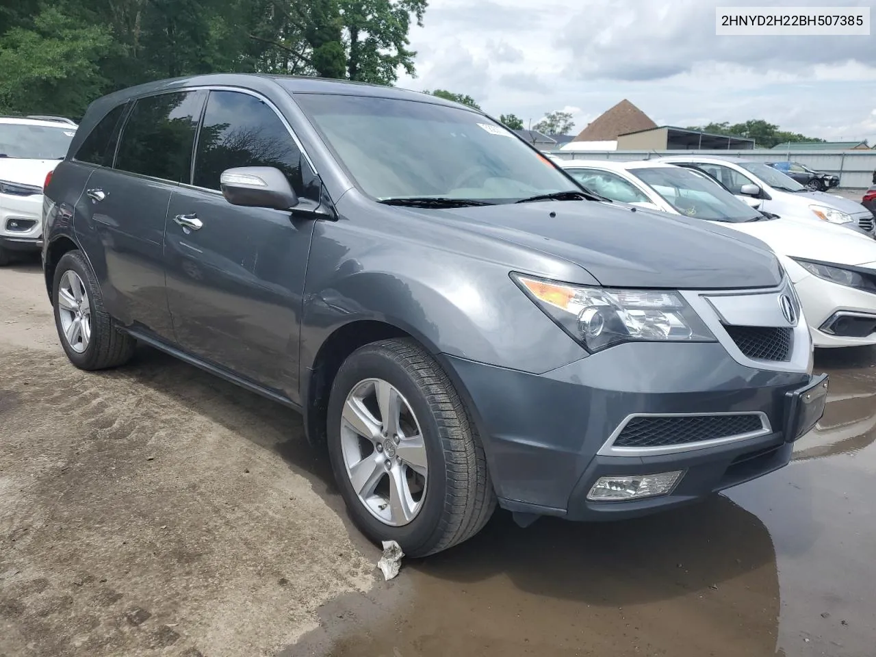 2011 Acura Mdx VIN: 2HNYD2H22BH507385 Lot: 58200744