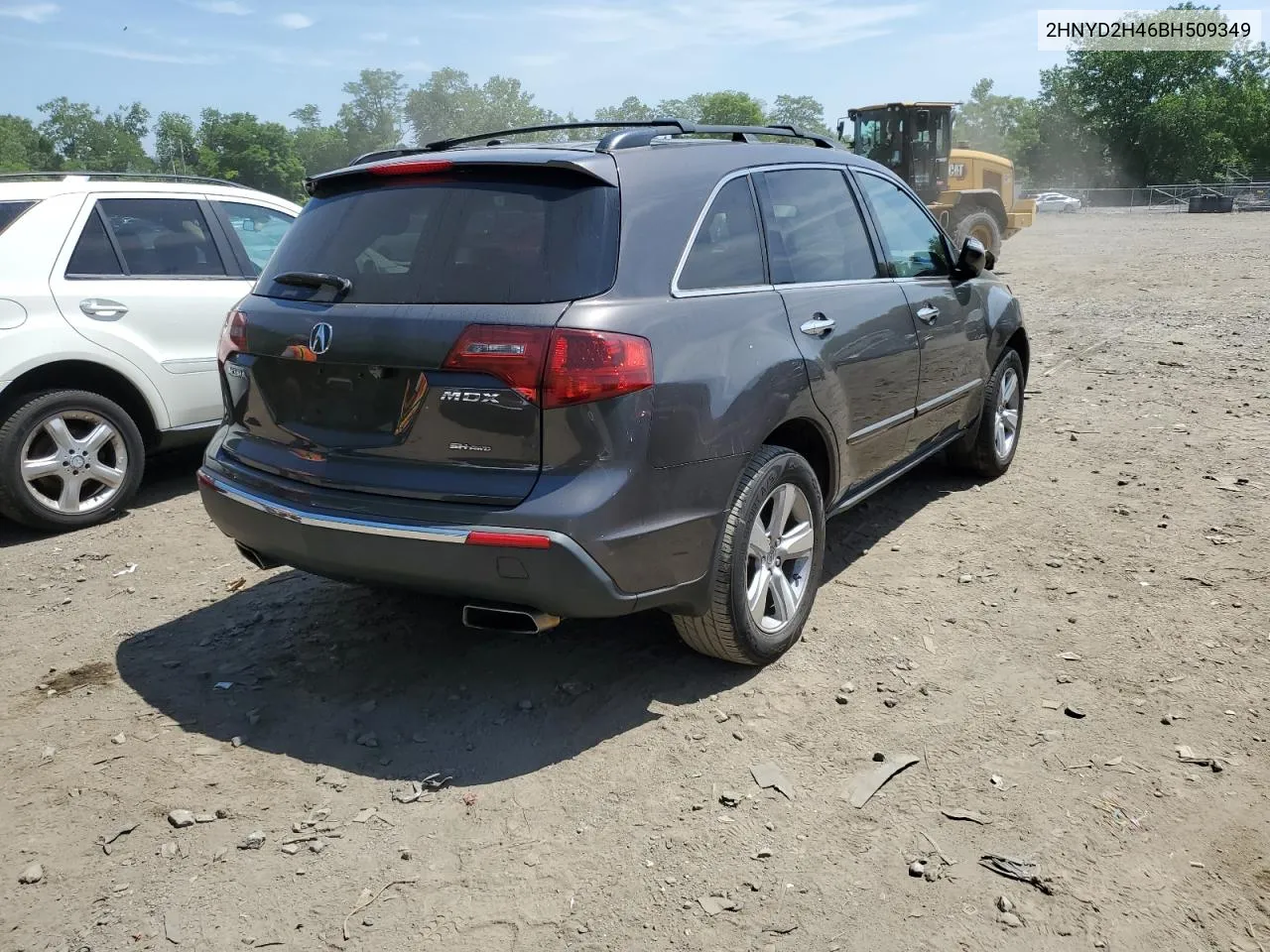 2011 Acura Mdx Technology VIN: 2HNYD2H46BH509349 Lot: 58472394