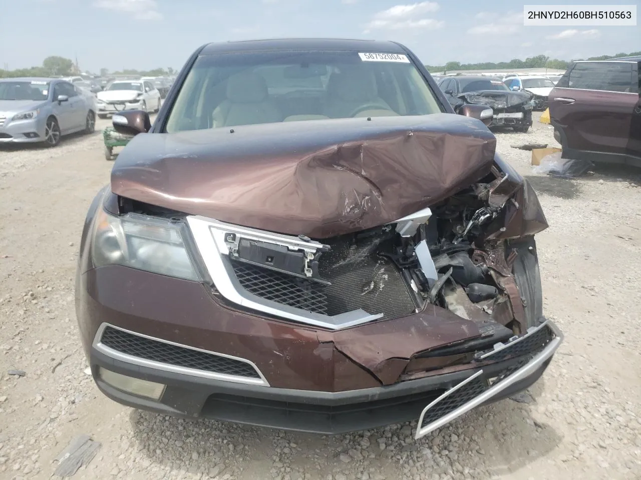 2HNYD2H60BH510563 2011 Acura Mdx Technology