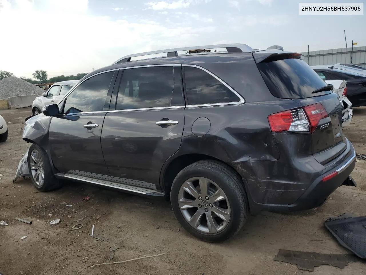 2011 Acura Mdx Advance VIN: 2HNYD2H56BH537905 Lot: 59683314