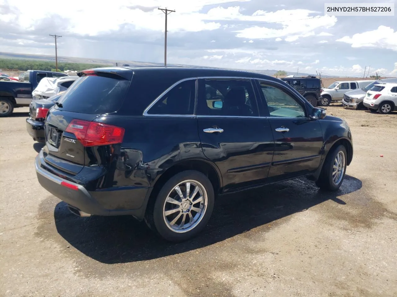 2011 Acura Mdx Advance VIN: 2HNYD2H57BH527206 Lot: 60965804