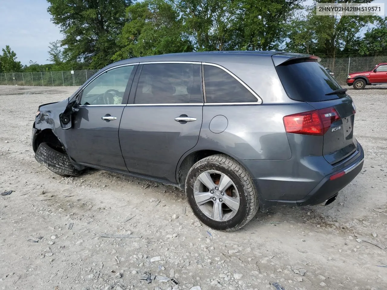 2011 Acura Mdx Technology VIN: 2HNYD2H42BH519571 Lot: 62419154