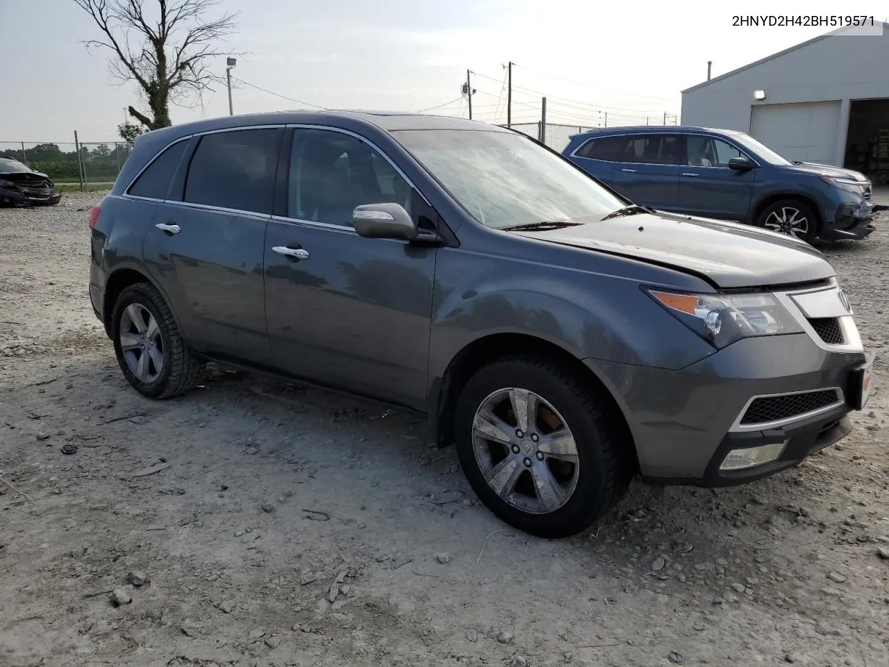 2011 Acura Mdx Technology VIN: 2HNYD2H42BH519571 Lot: 62419154