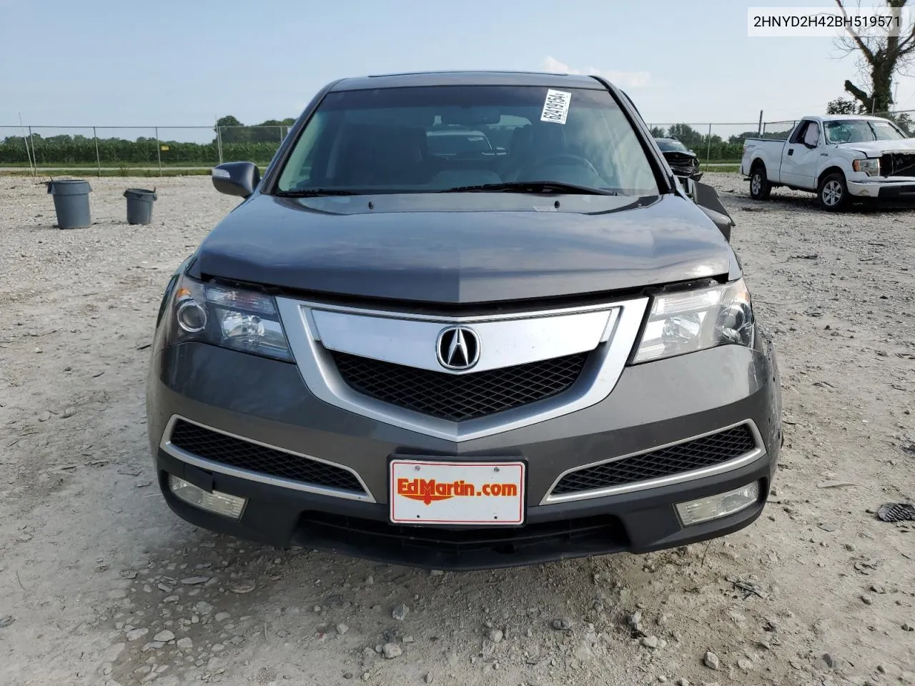 2011 Acura Mdx Technology VIN: 2HNYD2H42BH519571 Lot: 62419154