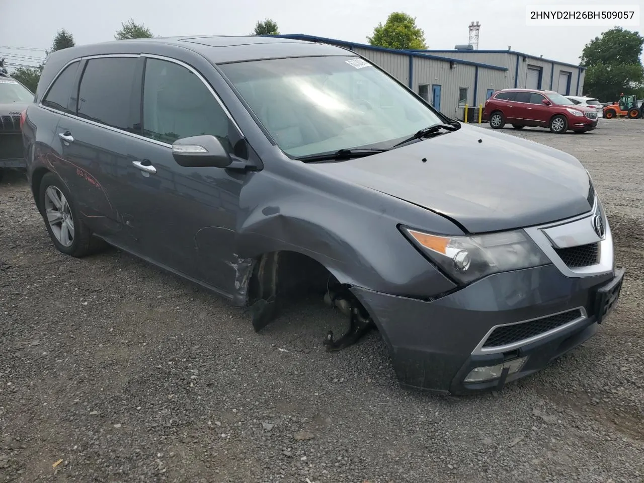 2011 Acura Mdx VIN: 2HNYD2H26BH509057 Lot: 63730094