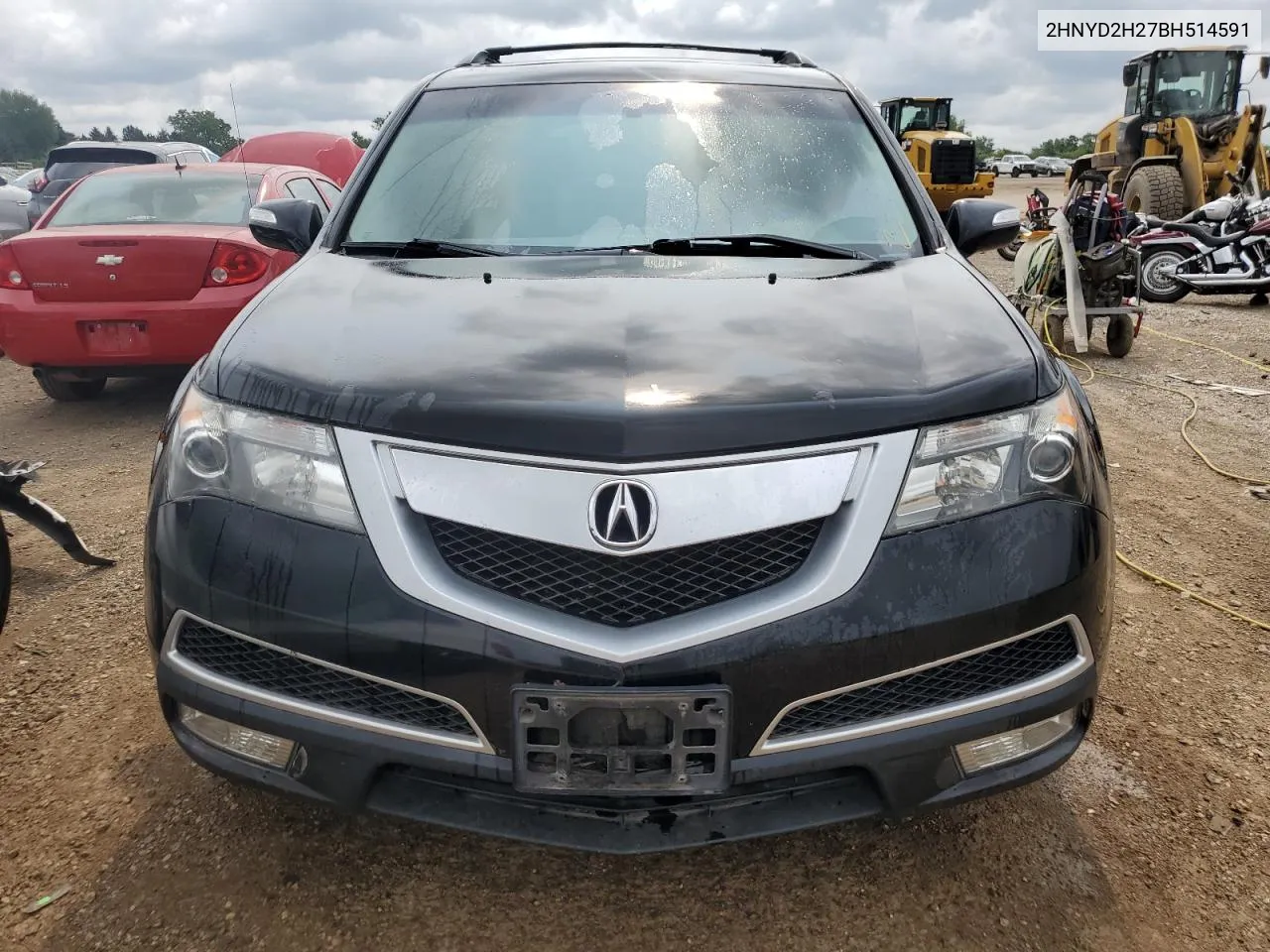 2011 Acura Mdx VIN: 2HNYD2H27BH514591 Lot: 63823204