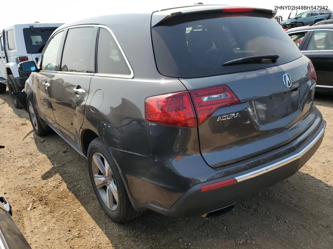 2HNYD2H48BH547942 2011 Acura Mdx Technology