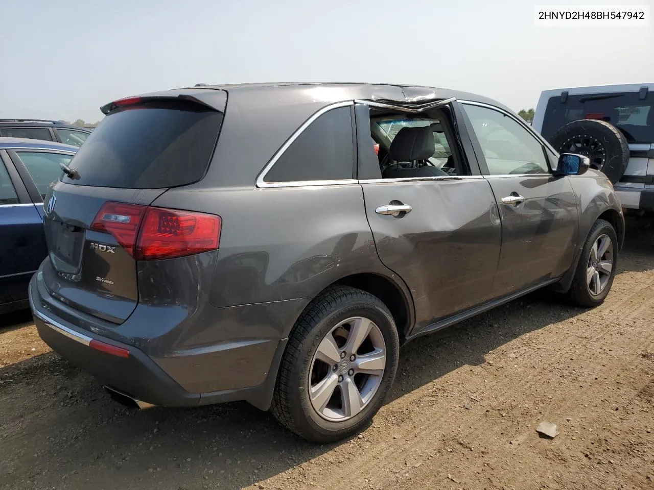 2011 Acura Mdx Technology VIN: 2HNYD2H48BH547942 Lot: 64222164