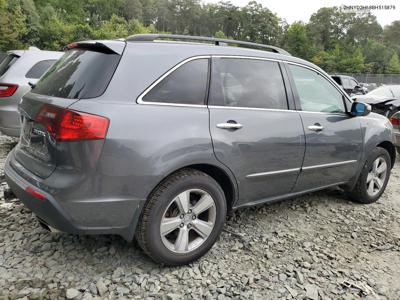 2011 Acura Mdx Technology VIN: 2HNYD2H68BH515879 Lot: 65144594