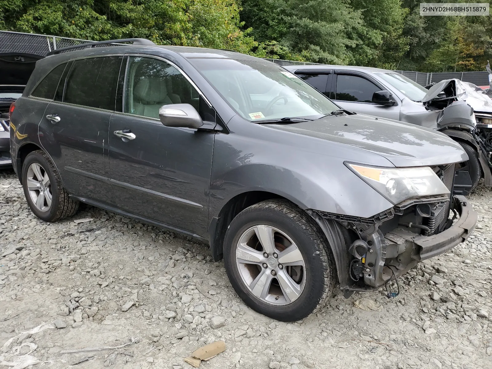 2011 Acura Mdx Technology VIN: 2HNYD2H68BH515879 Lot: 65144594